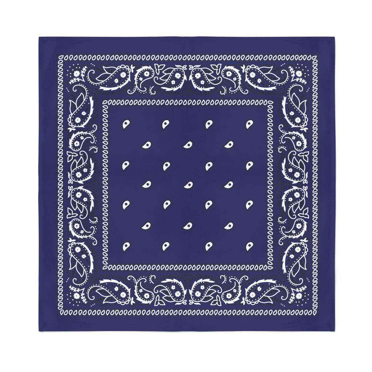 Balec Bulk Wholesale 60 Pack Paisley Polyester Bandanas Unisex